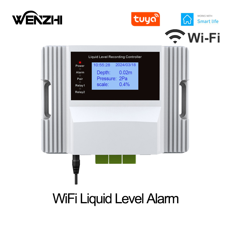 Smart Home Water Level Sensor - WiFi Liquid Water Level Sensor Alarm