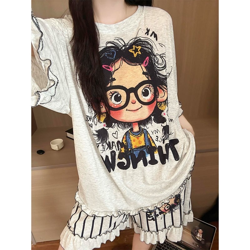Smart Home - New Teenage Girls Casual Pajama Set