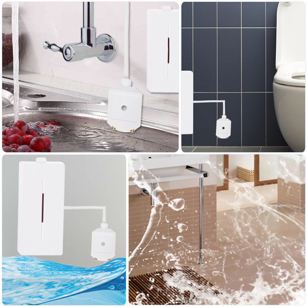 Smart Home Water Level Sensor - 1Pcs Water Flood Sensor 433Mhz Home