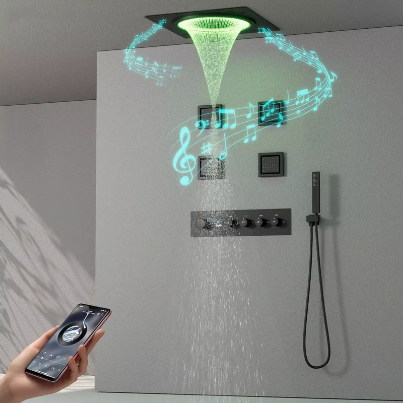 Smart LED Shower Set Bathroom  - đánh giá và giá Smart Home
