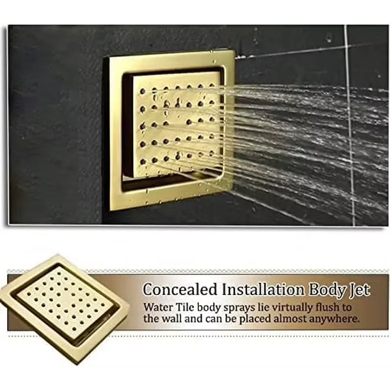 Smart LED Shower Set Bathroom  - đánh giá và giá Smart Home