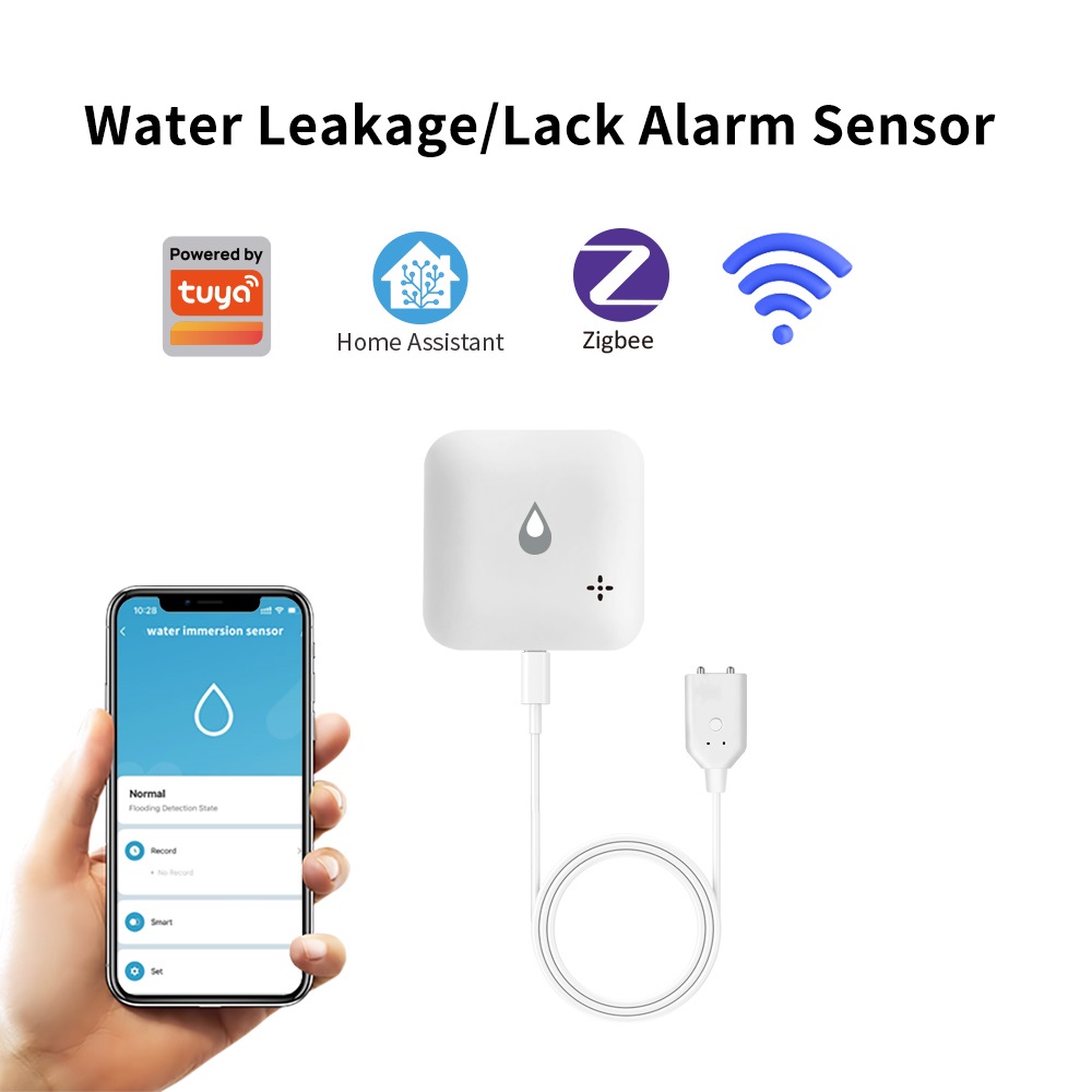 Lincukoo Tuya Zigbee3.0 Water  - đánh giá và giá Smart Home Water Level Sensor