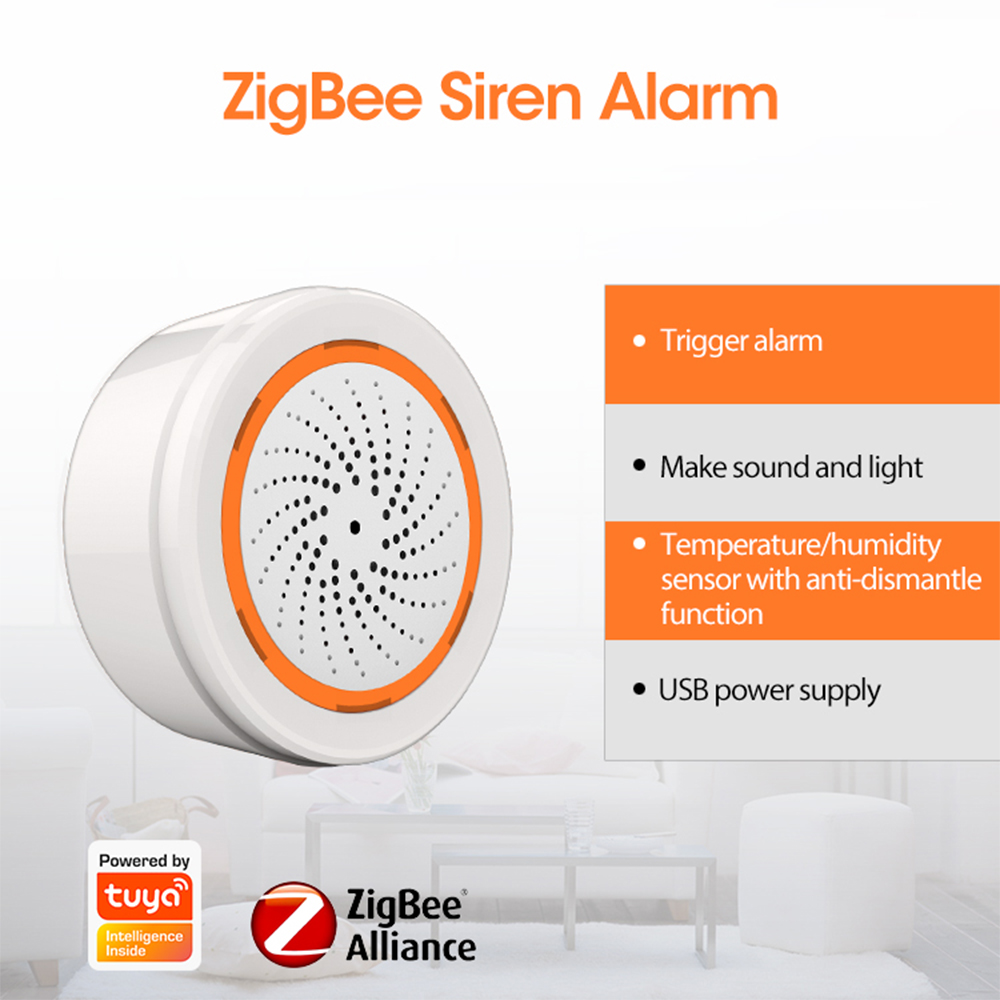 NEO-Tuya Zigbee Siren Gateway  - đánh giá và giá Smart Home Gira
