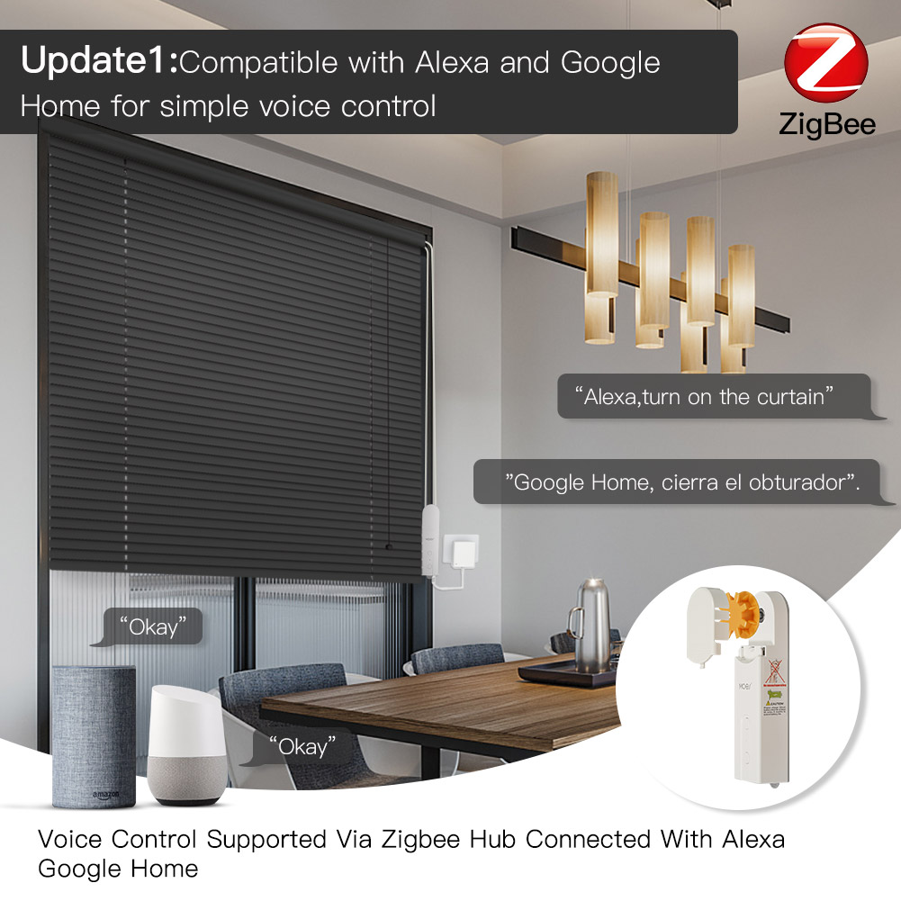 MOES ZigBee Smart DIY Motorize - đánh giá và giá Smart Home Gira