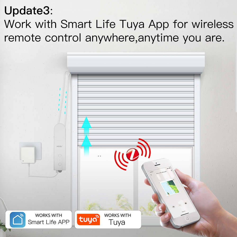 MOES ZigBee Smart DIY Motorize - đánh giá và giá Smart Home Gira