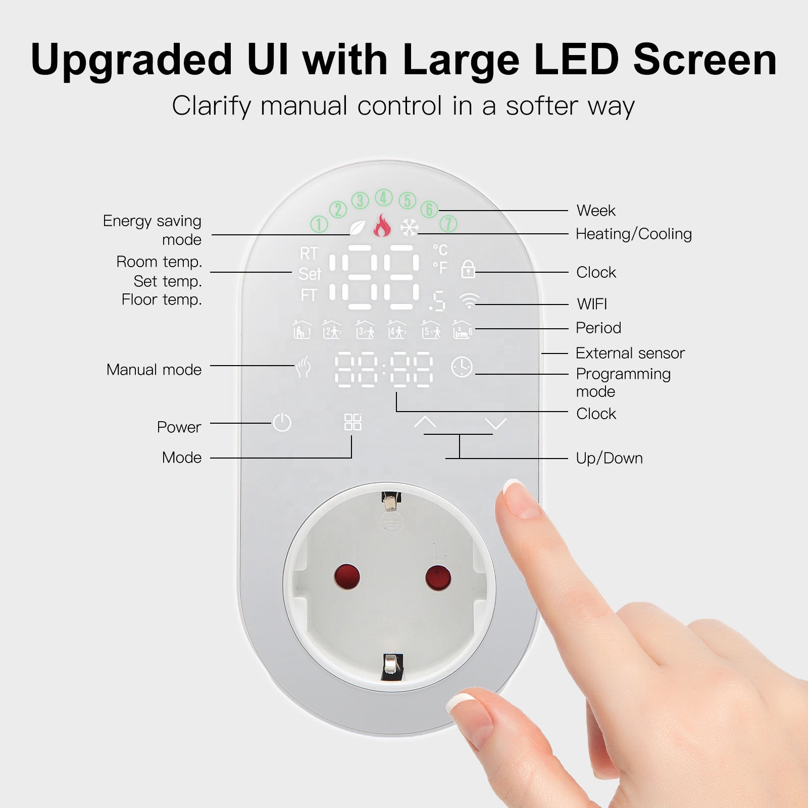 Smart WiFi Programmable LED Te - đánh giá và giá Wifi Smart Plug