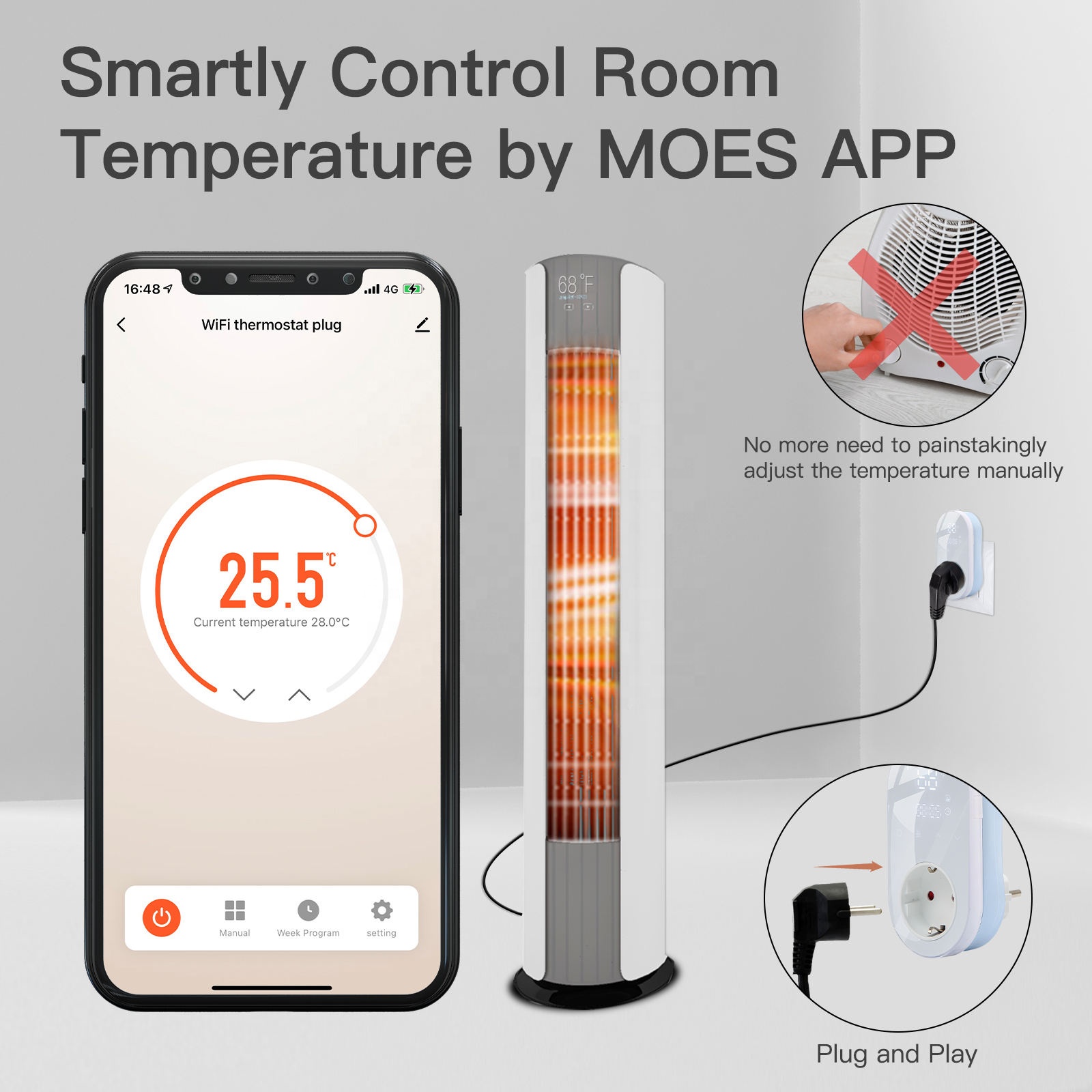 Smart WiFi Programmable LED Te - đánh giá và giá Wifi Smart Plug