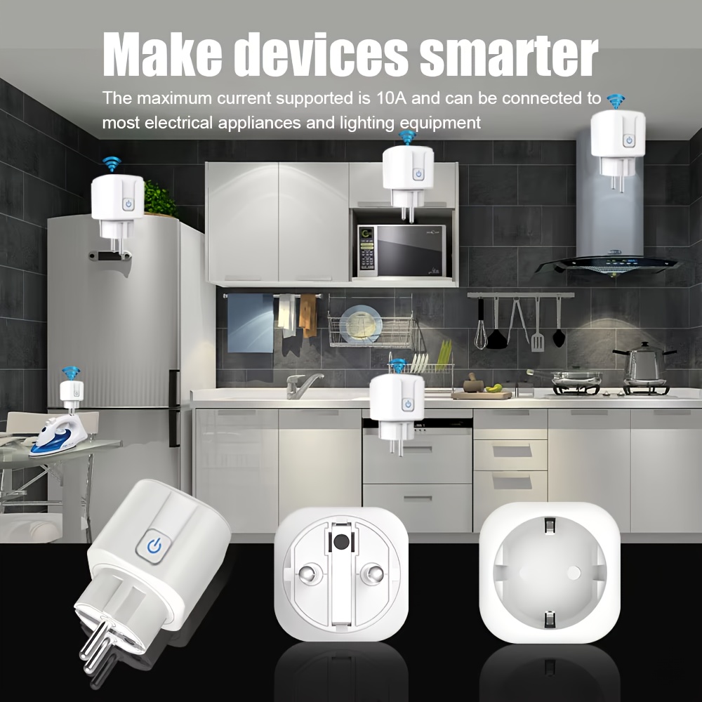 Tuya Smart WiFi Euro Regulatio - đánh giá và giá Wifi Smart Plug