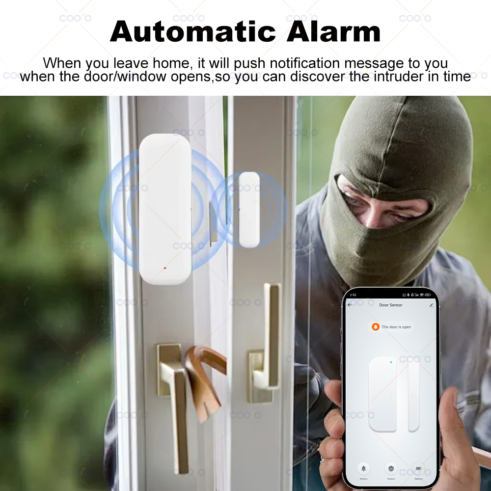 Zigbee Door Sensor Window Cont - đánh giá và giá Smart Home Gira