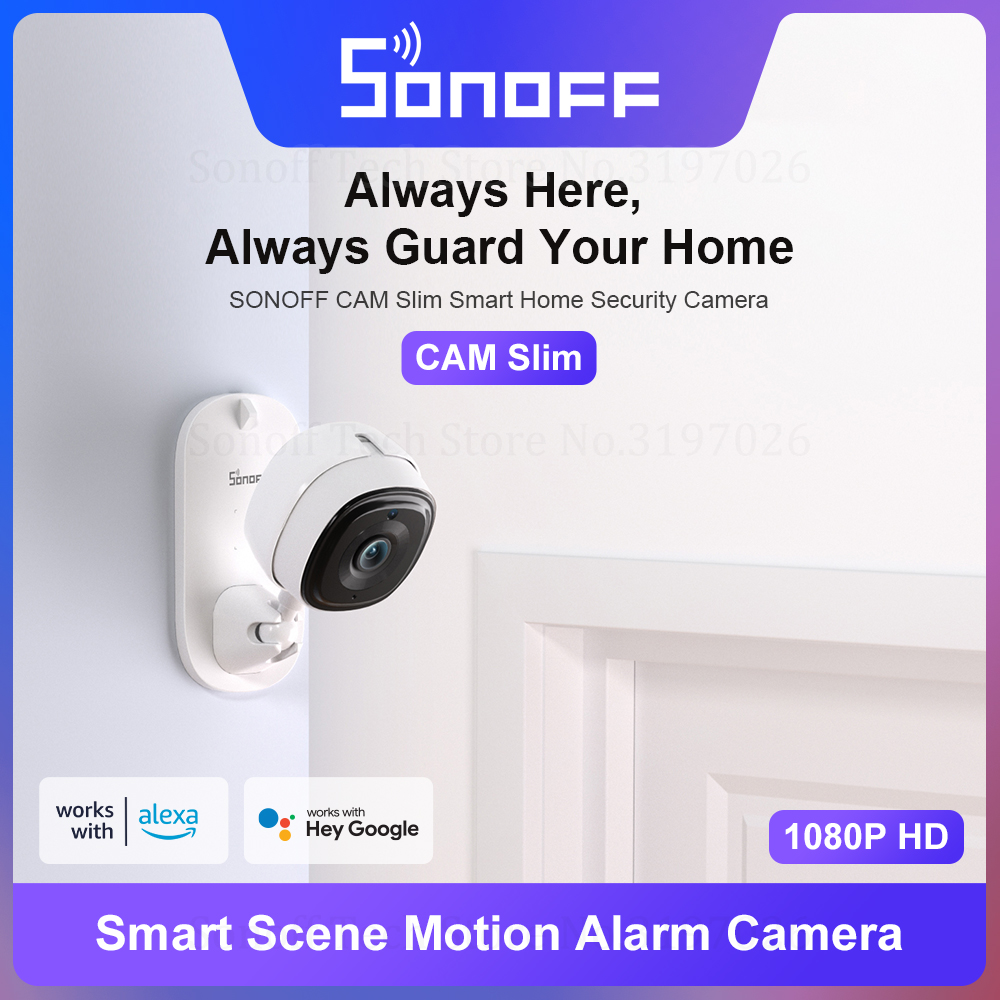 SONOFF CAM Mỏng WiFi Thông Min - đánh giá và giá Smart Home Cctv