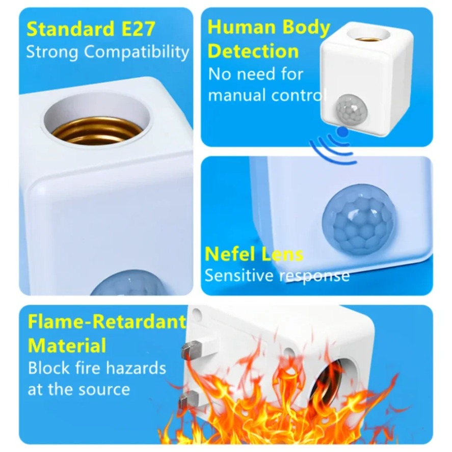 E27 PIR Motion Sensor Led Swit - đánh giá và giá Pir Motion Sensor