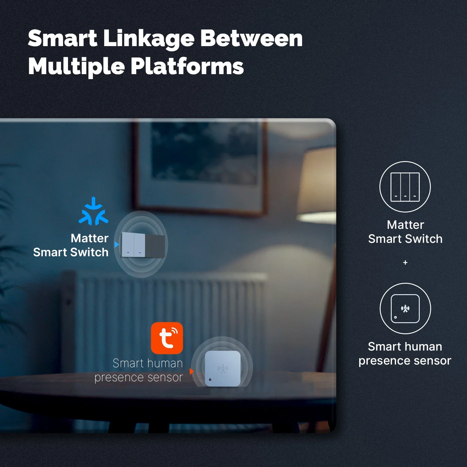 MOES Matter Tuya WiFi Smart Li - đánh giá và giá Smart Light Switch