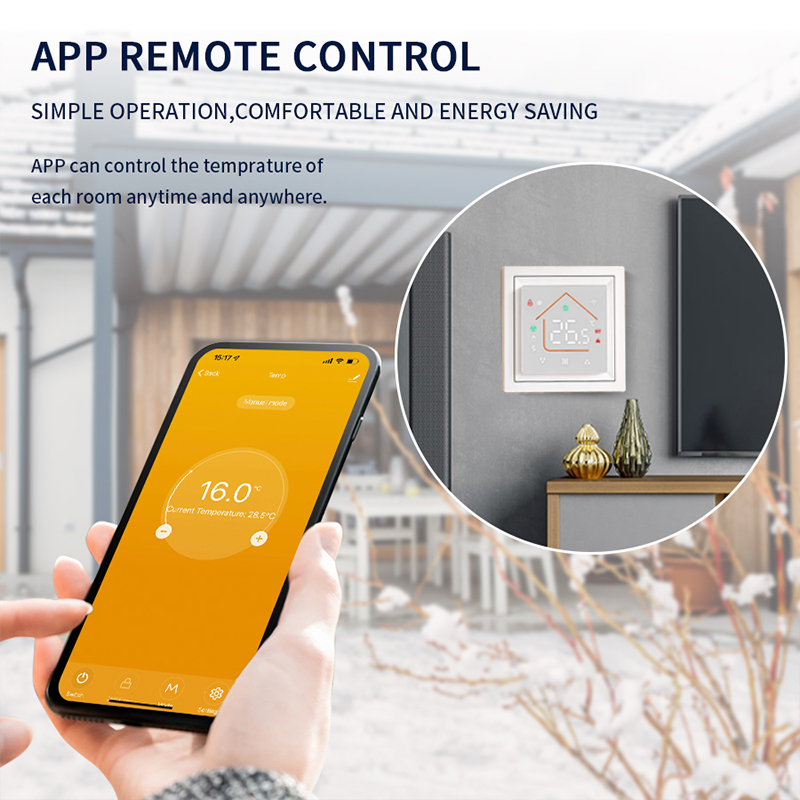 Smart WiFi Thermostat Works Tu - đánh giá và giá Wifi Thermostat