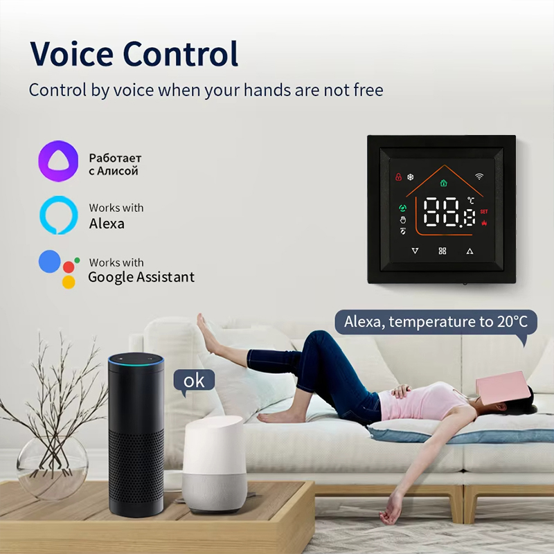 Smart WiFi Thermostat Works Tu - đánh giá và giá Wifi Thermostat