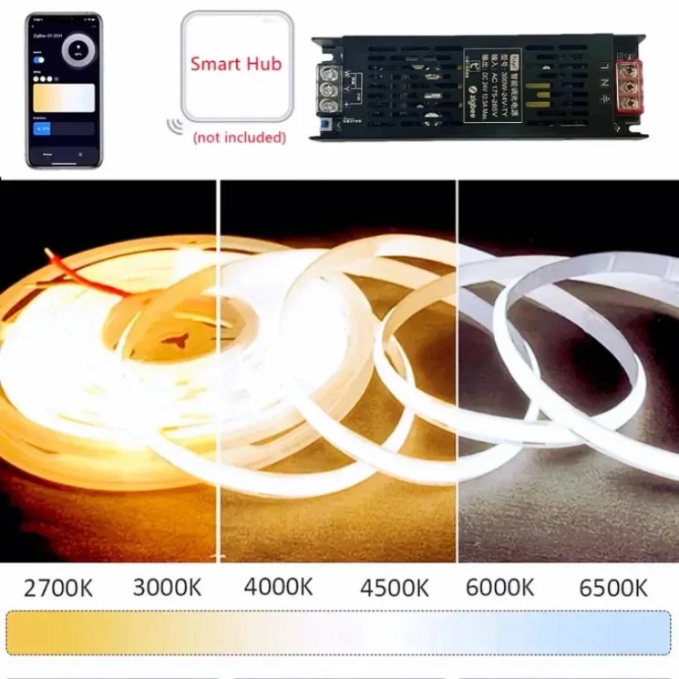 DC24V Tuya Zigbee LED Power Tr - đánh giá và giá Smart Power Strip