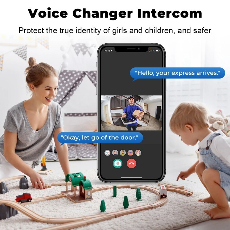 Onenuo Wifi chuông cửa nhà tuy - đánh giá và giá Smart Home Cctv