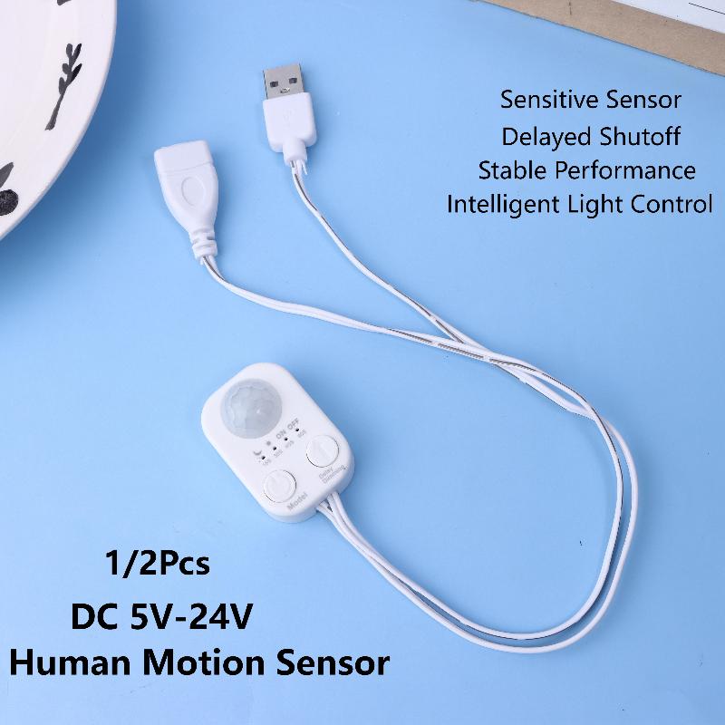 1/2Pcs DC 5V-24V USB PIR Human - đánh giá và giá Pir Motion Sensor